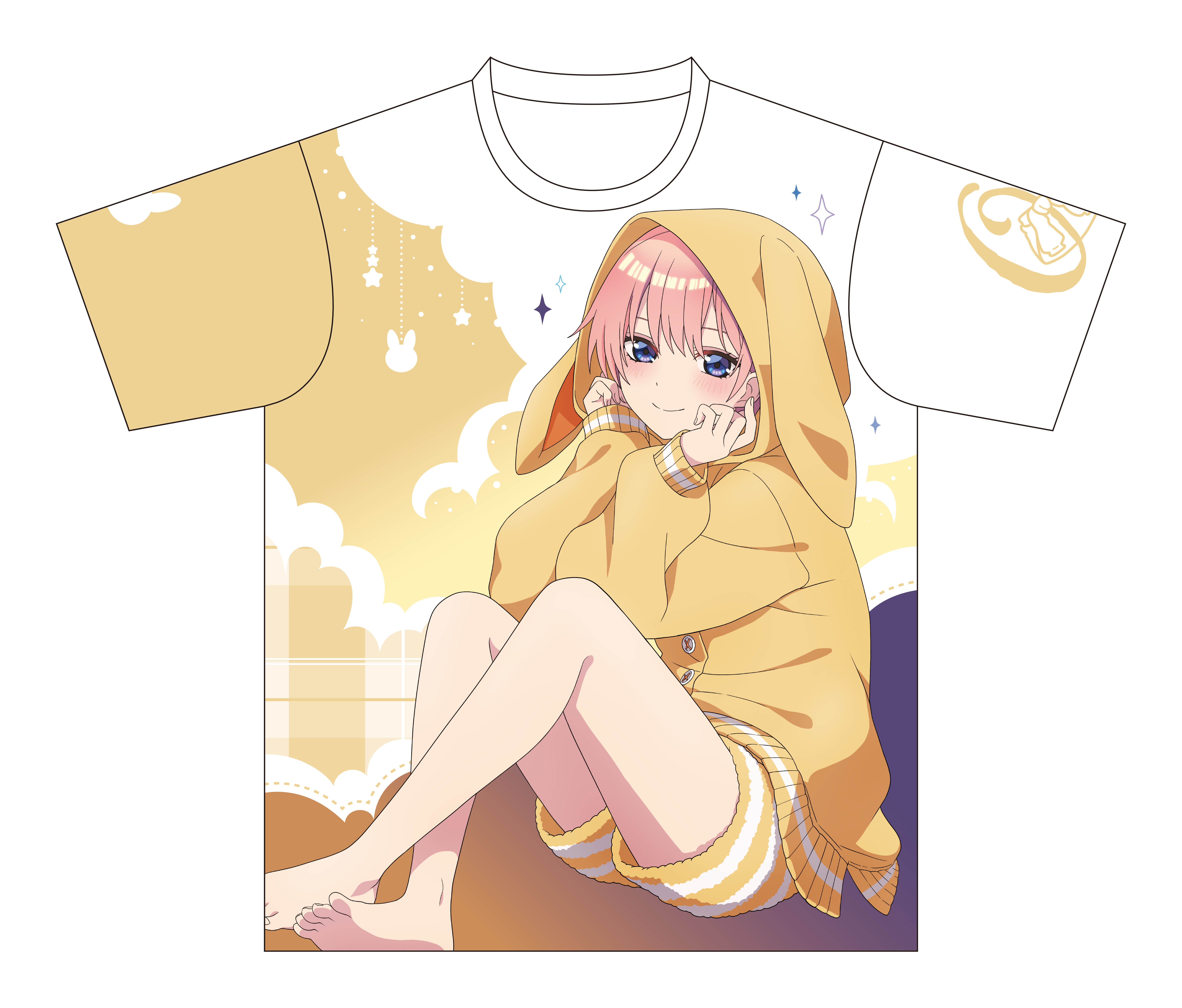 五等分の花嫁＊_フルグラフィックTシャツ／中野一花
