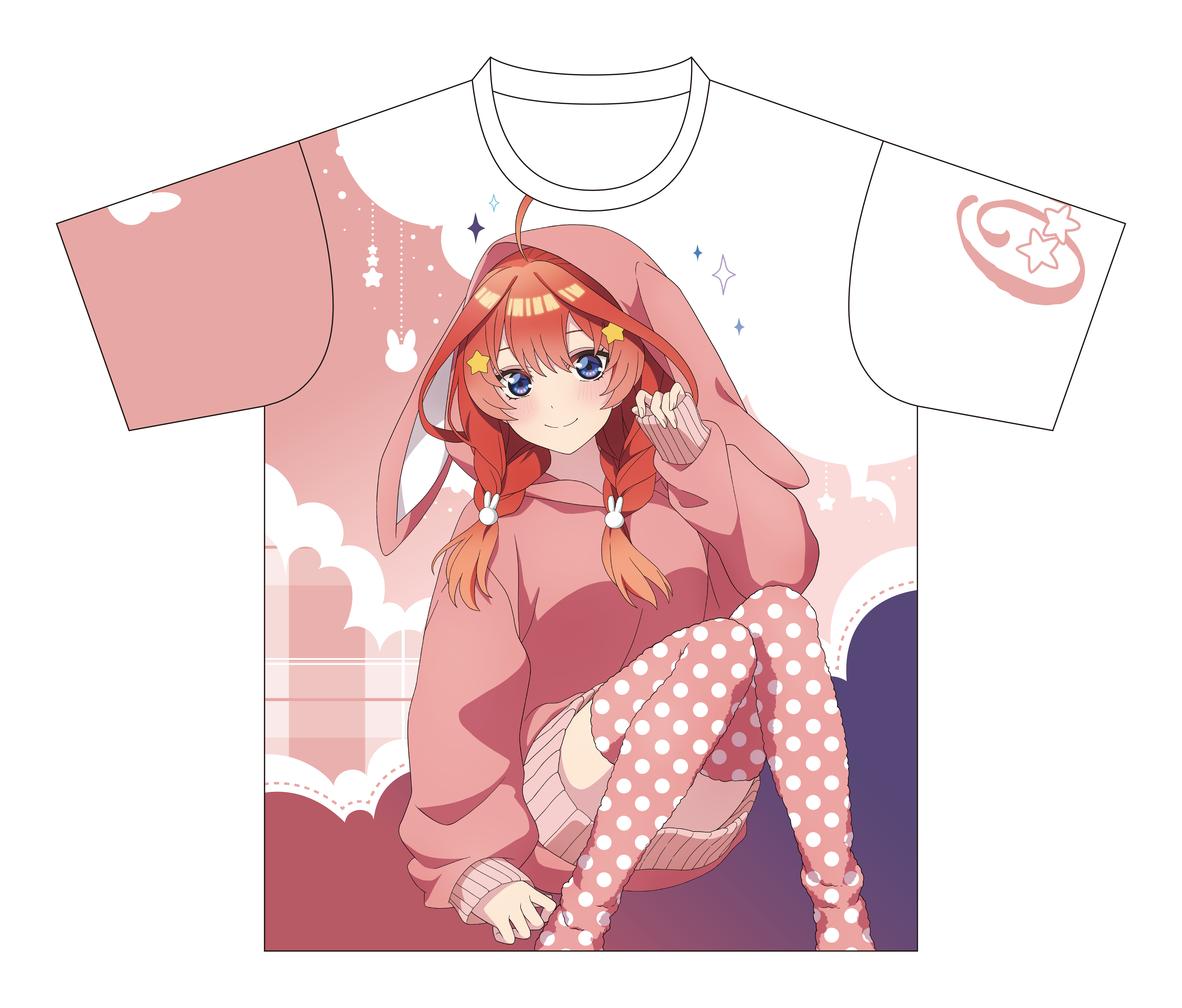五等分の花嫁＊_フルグラフィックTシャツ／中野五月 | 公式