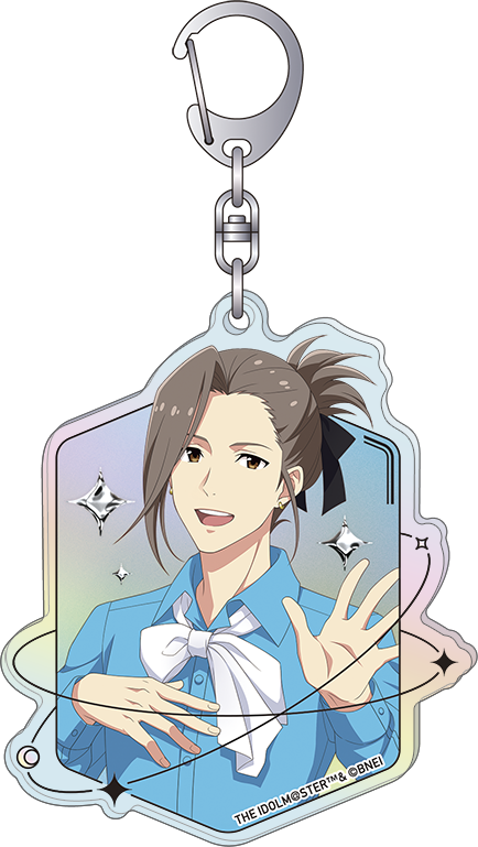 アイドルマスター SideM_ホログラムアクリルキーホルダー／渡辺みのり　サマーマーケット