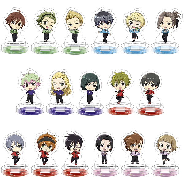 アイドルマスター SideM_ちゅあスタ　ミニチュアアクリルスタンドコレクション／サマーマーケット（ABOX）　【BOX／17パック入り】
