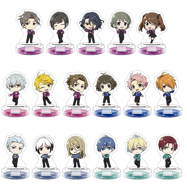 アイドルマスター SideM_ちゅあスタ　ミニチュアアクリルスタンドコレクション／サマーマーケット（BBOX）　【BOX／17パック入り】