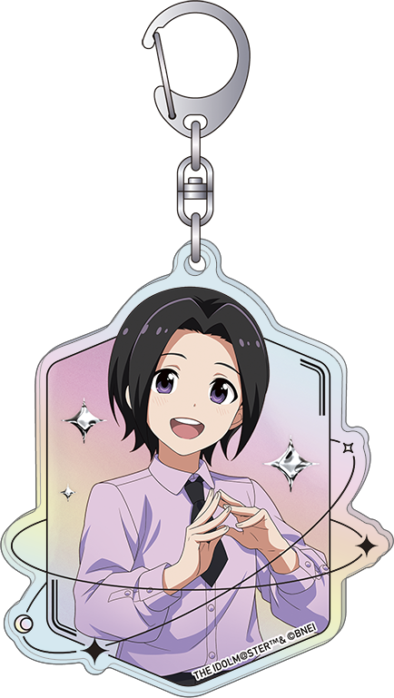 アイドルマスター SideM_ホログラムアクリルキーホルダー／岡村直央　サマーマーケット
