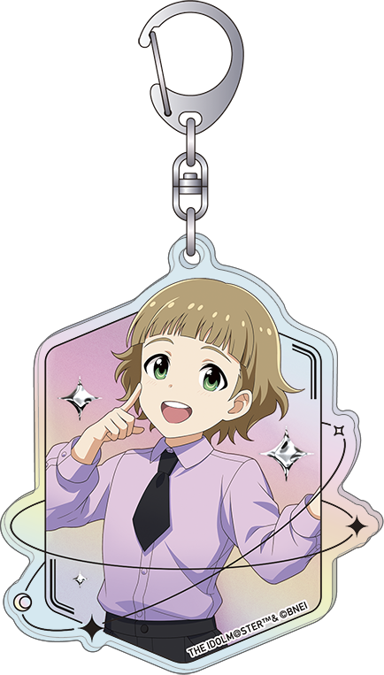 アイドルマスター SideM_ホログラムアクリルキーホルダー／姫野かのん　サマーマーケット