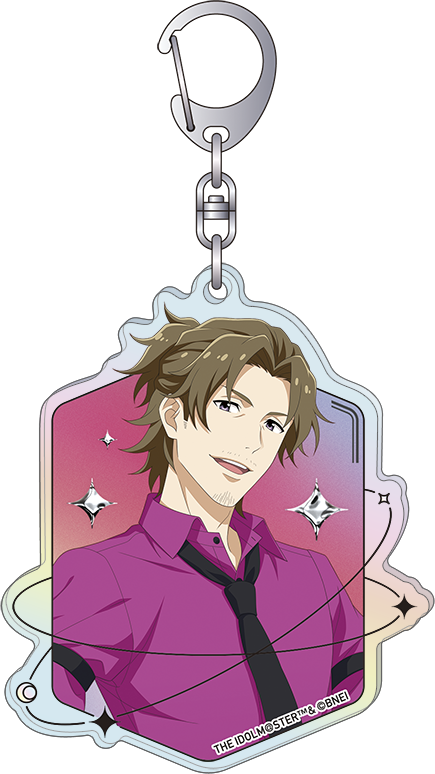 アイドルマスター SideM_ホログラムアクリルキーホルダー／山下次郎　サマーマーケット