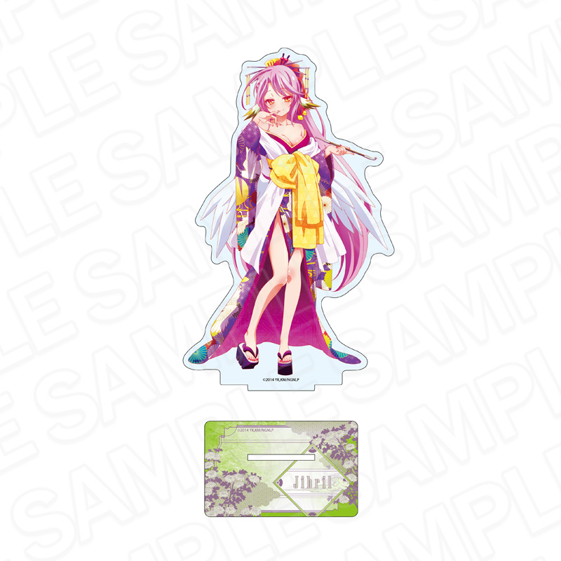 ノーゲーム・ノーライフ_ホログラムデカアクリルスタンド ジブリール 和服サイバー ver.
