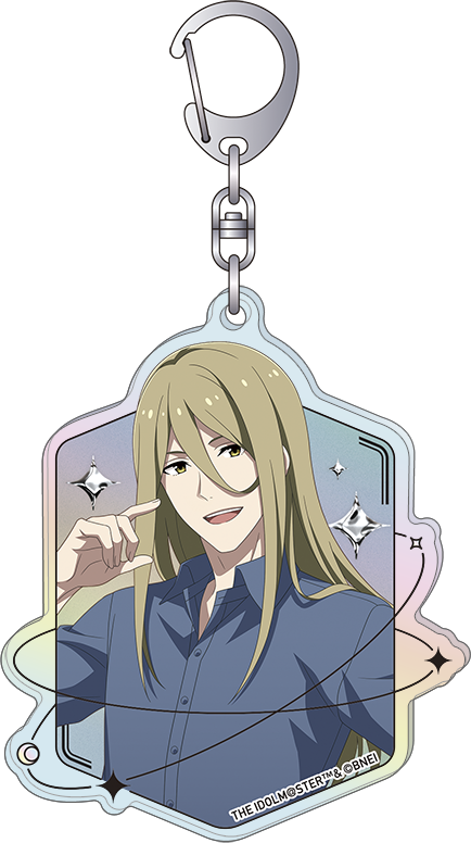 アイドルマスター SideM_ホログラムアクリルキーホルダー／古論クリス　サマーマーケット