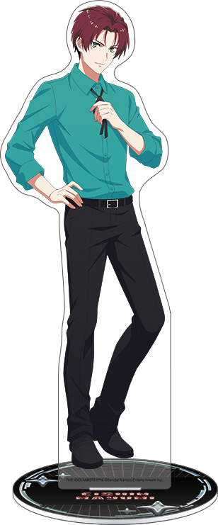 アイドルマスター SideM_ビッグアクリルスタンド／眉見鋭心　サマーマーケット