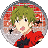 アイドルマスター SideM_グリッター缶バッジ／秋山隼人 サマー 