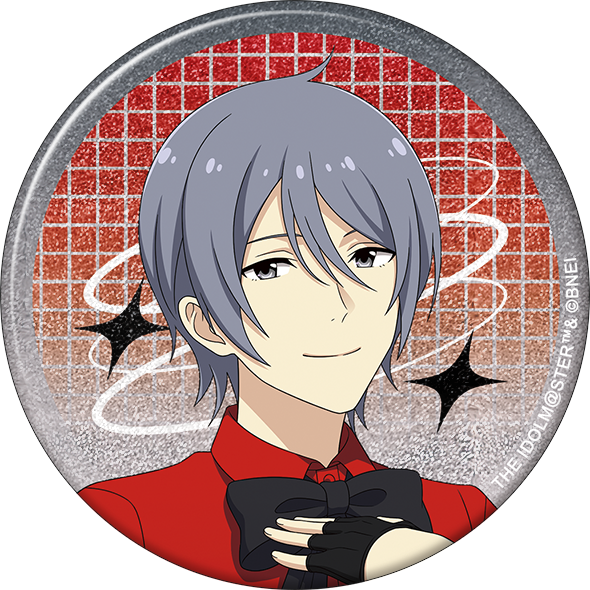 アイドルマスター SideM_グリッター缶バッジ／榊夏来　サマーマーケット