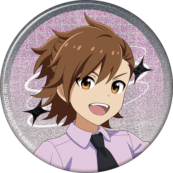 アイドルマスター SideM_グリッター缶バッジ／橘志狼　サマーマーケット
