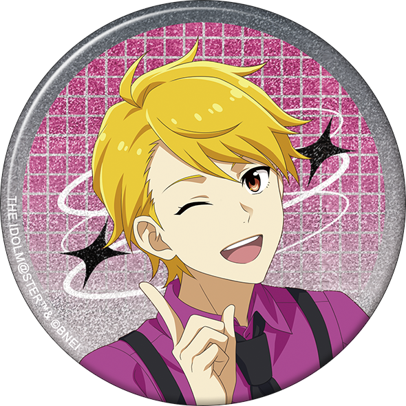 アイドルマスター SideM_グリッター缶バッジ／舞田類　サマーマーケット