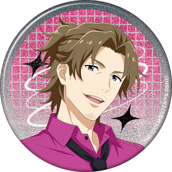 SideM 天地四心伝 缶バッジ 等身 山下次郎 THE IDOLM@STER SideM PASSIONABLE READING SHOW ～天地四心伝～ 公式