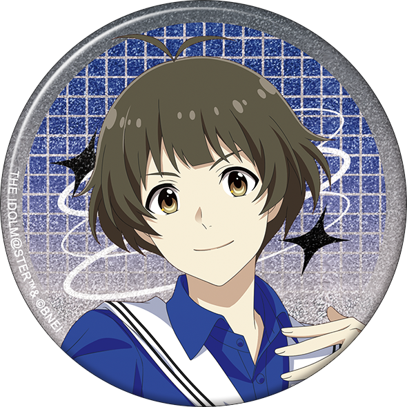 アイドルマスター SideM_グリッター缶バッジ／秋月涼　サマーマーケット