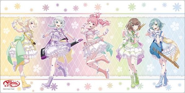 	BanG Dream!_ブシロード ラバーマットコレクション V2 Vol.1699 Pastel*Palettes 10周年Ver.