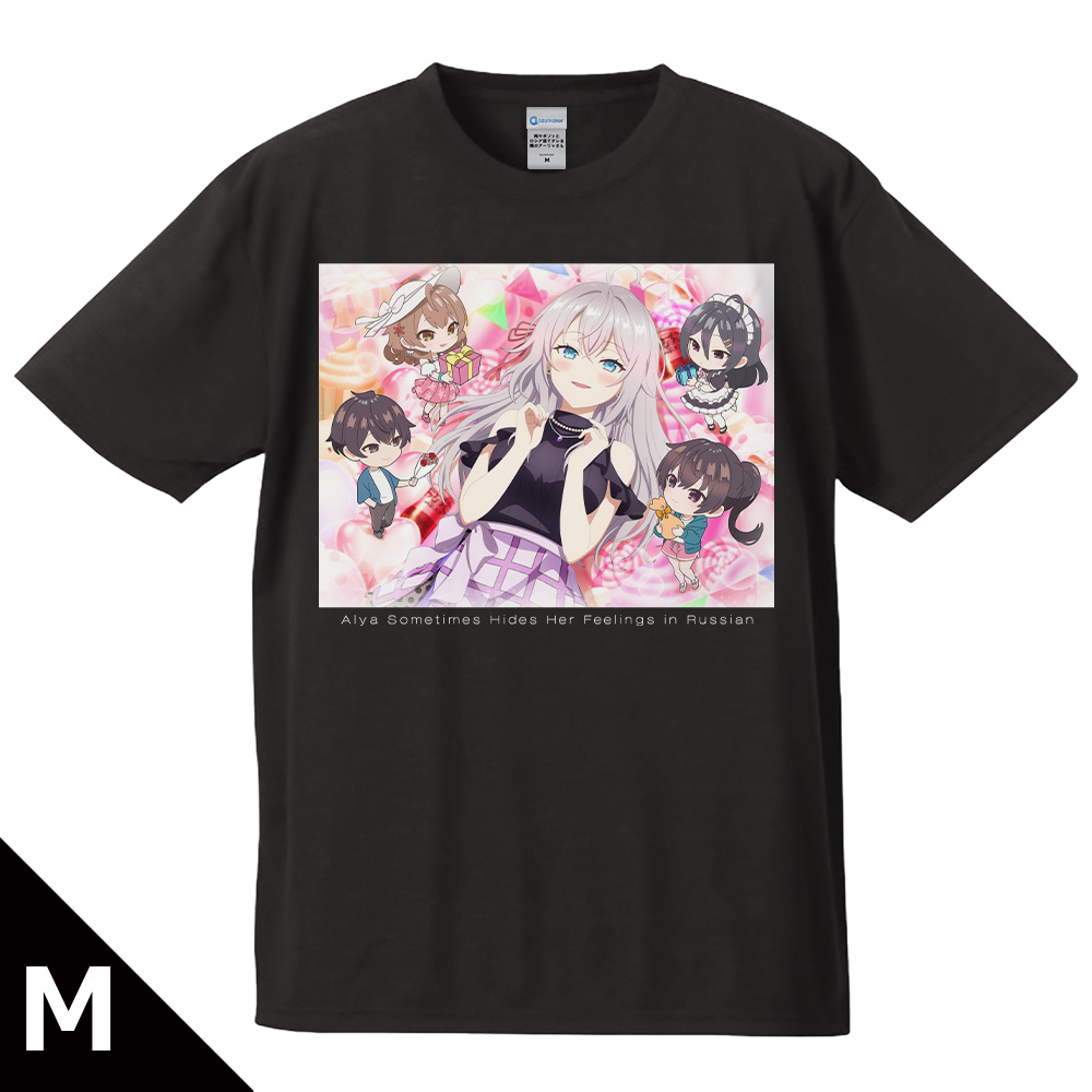 時々ボソッとロシア語でデレる隣のアーリャさん_Mサイズ_Tシャツ アーリャ vol.3