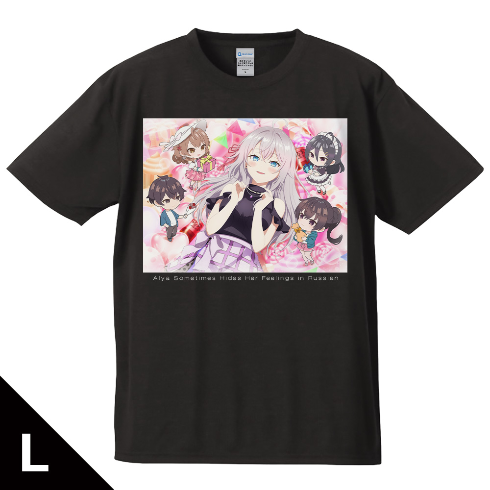 時々ボソッとロシア語でデレる隣のアーリャさん_ Lサイズ_Tシャツ アーリャ vol.3 