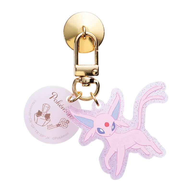 ポケモン　韓国　公式品　メタルキーリング　エーフィ ポケットモンスター_キーリングハンガー エーフィ