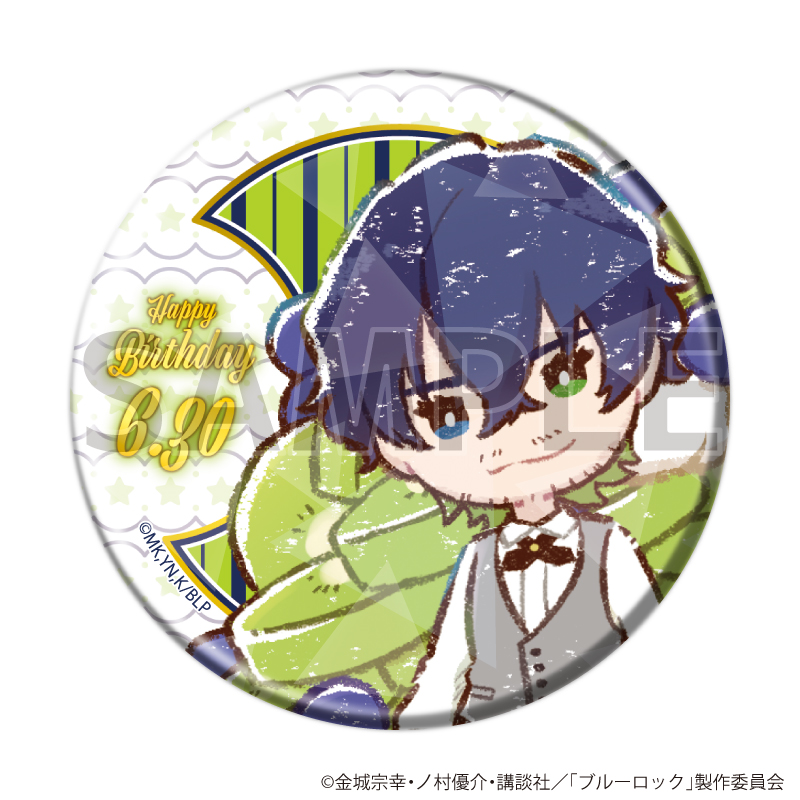 感謝の声続々！ ブルーロック_(57mm)_ホログラム缶バッジ09/誕生日ver. オリヴァ ピンズ・ピンバッジ・缶バッジ