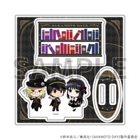 サカモトデイズ　アクリルバッジ8種　当選品　南雲　スラー　大佛　神々廻　坂本 SAKAMOTO DAYS_アクリルスタンドプレート03/南雲&神々廻&大佛 ゴシック