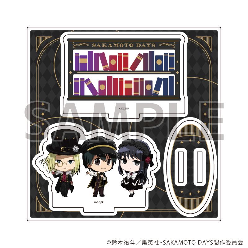 SAKAMOTO DAYS_アクリルスタンドプレート03/南雲&神々廻&大佛 ゴシック