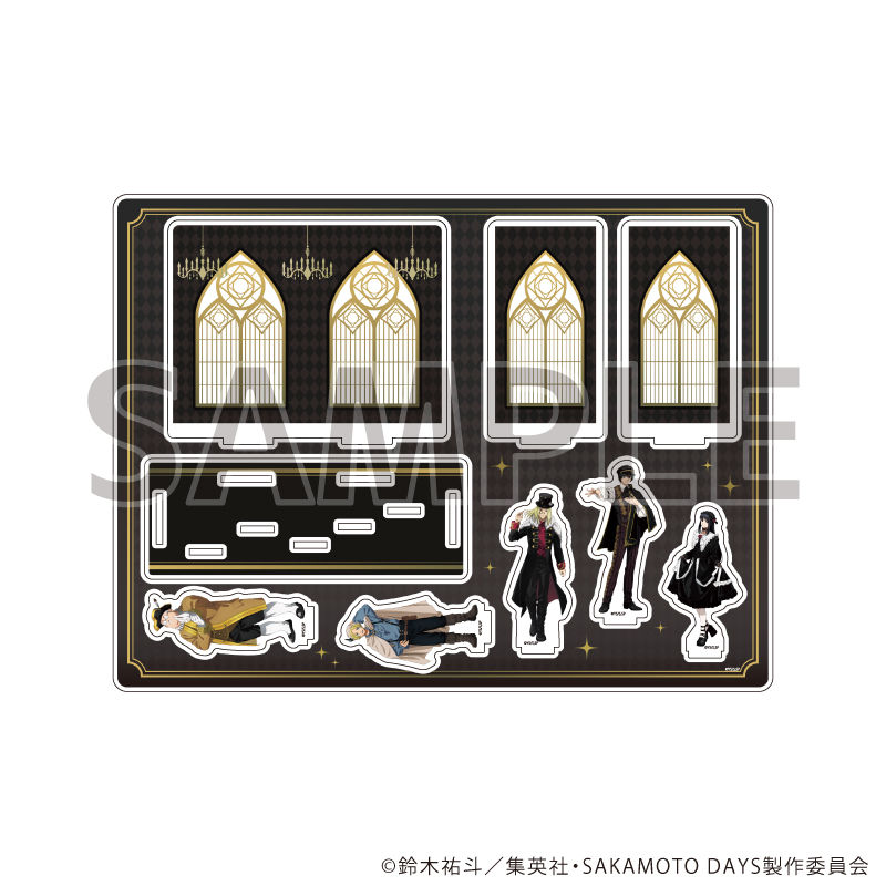 SAKAMOTO DAYS_アクリルジオラマ01/ゴシック風ver.(描き下ろしイラスト)