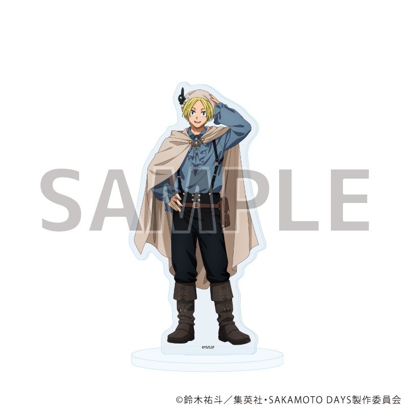 SAKAMOTO DAYS_アクリルスタンド32/朝倉シン ゴシック風ver.(描き下ろしイラスト)
