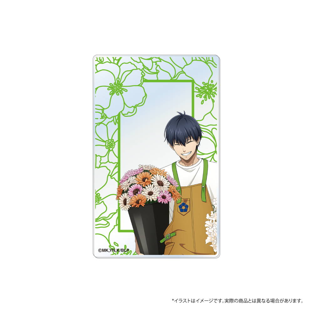 ブルーロック_アクリルカード 潔 世一(お花屋さん)