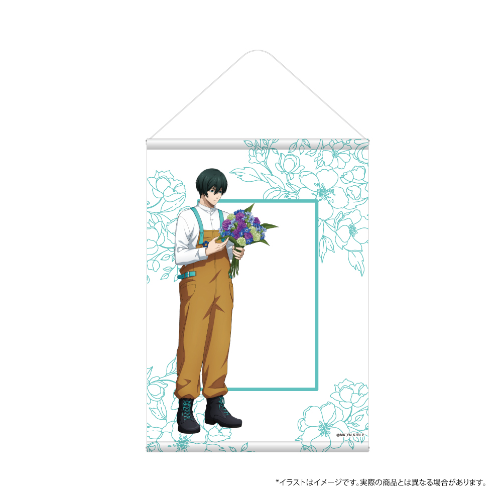ブルーロック_B2タペストリー 糸師 凛(お花屋さん)	