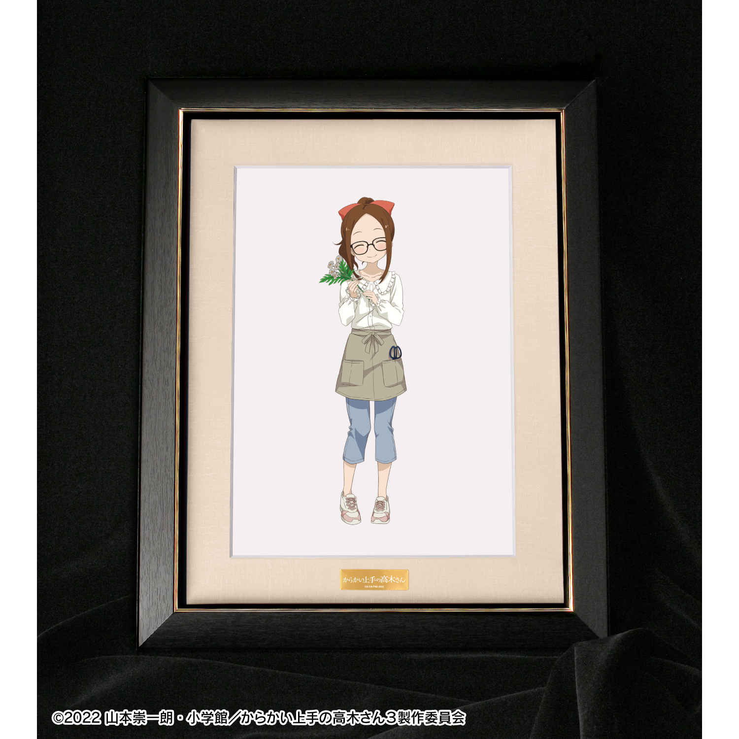 からかい上手の高木さん]最高級複製原画 A4サイズ からかい上手の高木