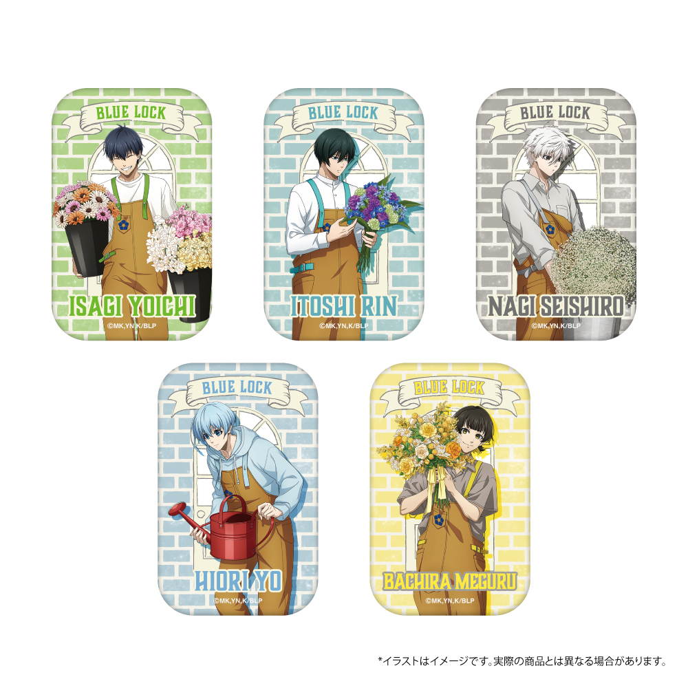 ブルーロック_スクエア缶バッジ | j-hobby Collection
