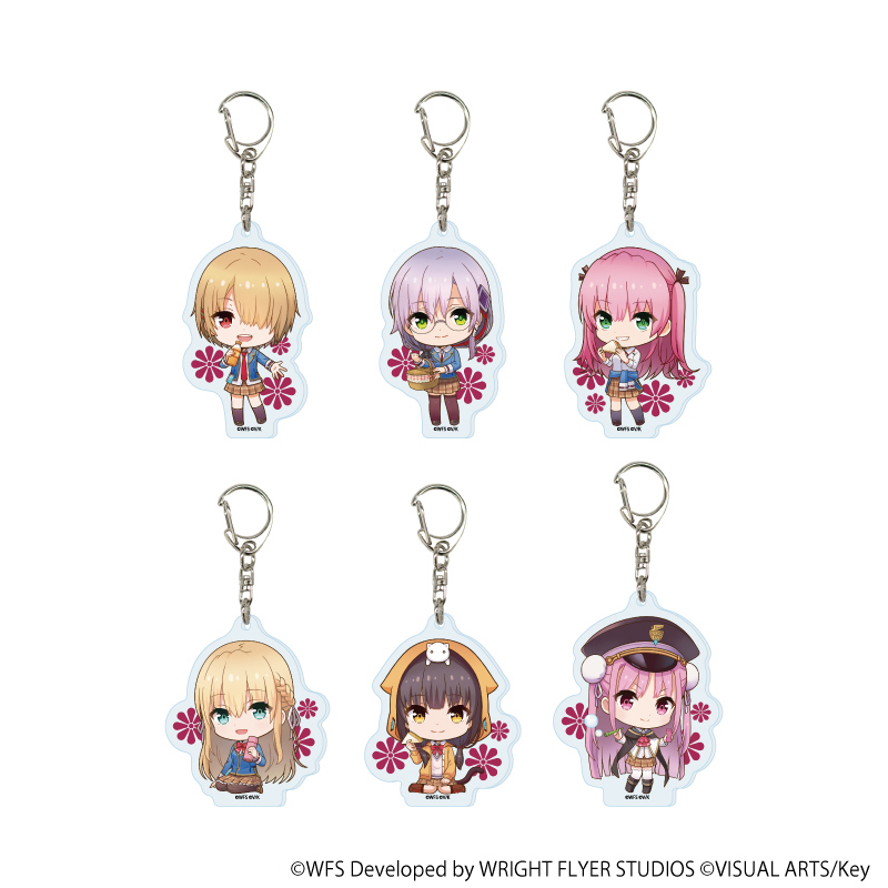 ヘブンバーンズレッド_アクリルキーホルダー10/ピクニックver. 第31A部隊 BOX(全6種)(ミニキャライラスト)【コンプリートBOX/6個入り】