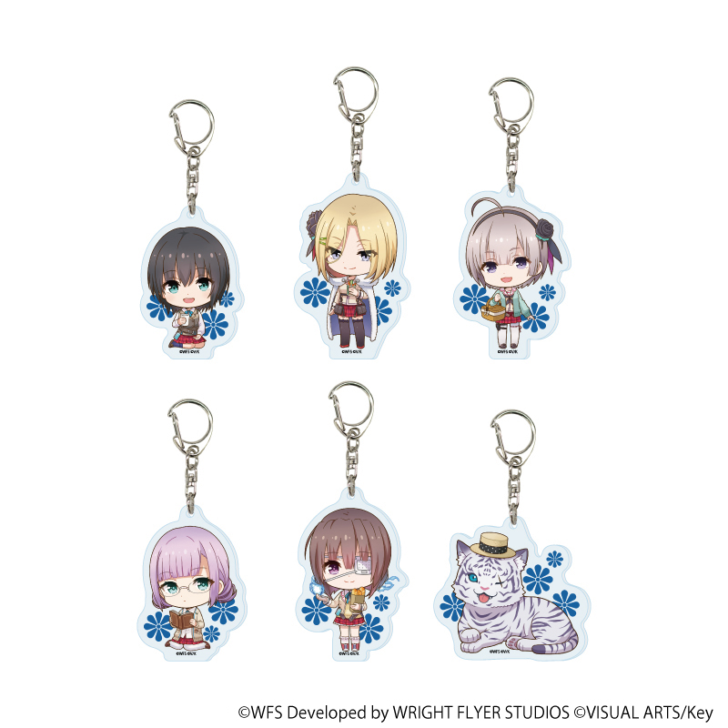 ヘブンバーンズレッド_アクリルキーホルダー11/ピクニックver. 第31B部隊 BOX(全6種)(ミニキャライラスト)【コンプリートBOX/6個入り】