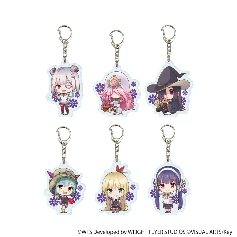 ヘブンバーンズレッド_アクリルキーホルダー12/ピクニックver. 第31C部隊 BOX(全6種)(ミニキャライラスト)【コンプリートBOX/6個入り】