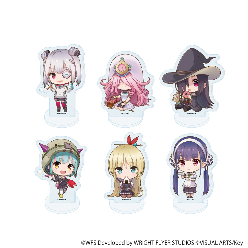 ヘブンバーンズレッド_アクリルぷちスタンド21/ピクニックver. 第31C部隊 BOX(全6種)(ミニキャライラスト)【コンプリートBOX/6個入り】