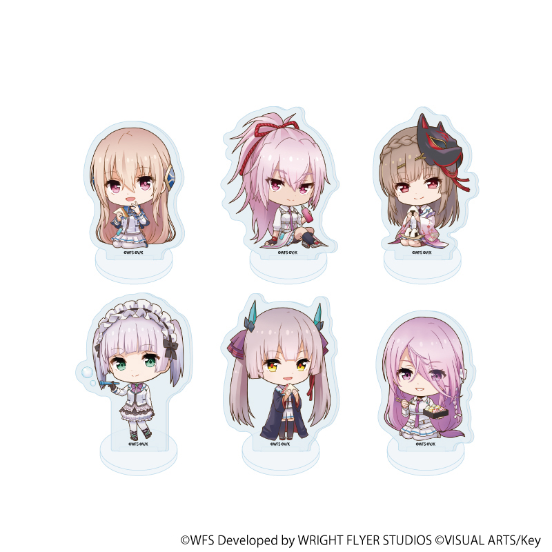 ヘブンバーンズレッド_アクリルぷちスタンド22/ピクニックver. 第30G部隊 BOX(全6種)(ミニキャライラスト)【コンプリートBOX/6個入り】
