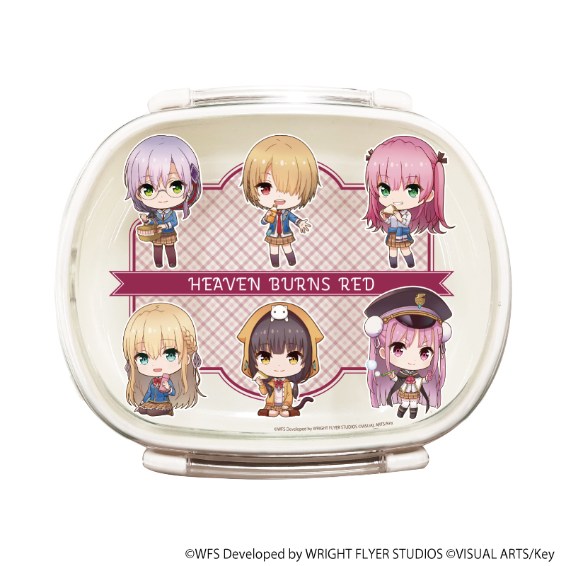 ヘブンバーンズレッド_キャラランチボックス01/ピクニックver. 第31A部隊(ミニキャライラスト)