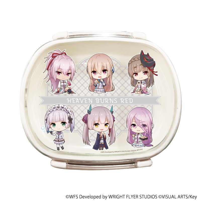 ヘブンバーンズレッド_キャラランチボックス04/ピクニックver. 第30G部隊(ミニキャライラスト)