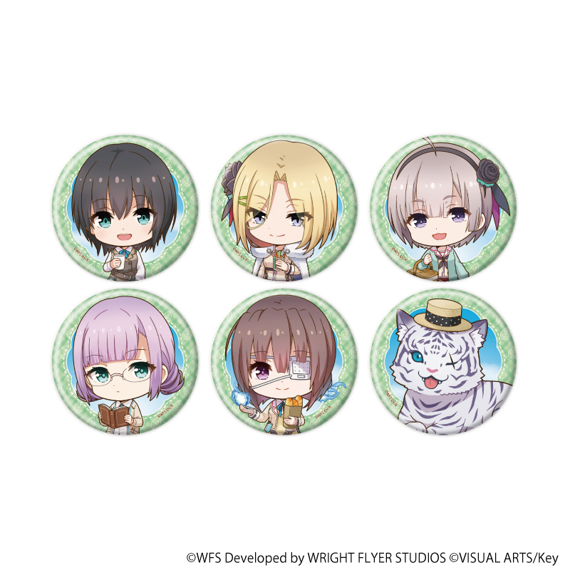 ヘブンバーンズレッド_缶バッジ19/ピクニックver. 第31B部隊 BOX(全6種)(ミニキャライラスト)【コンプリートBOX/6個入り】