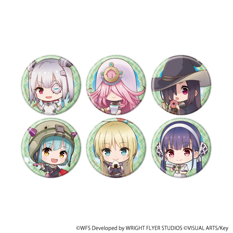 ヘブンバーンズレッド_缶バッジ20/ピクニックver. 第31C部隊 BOX(全6種)(ミニキャライラスト)【コンプリートBOX/6個入り】