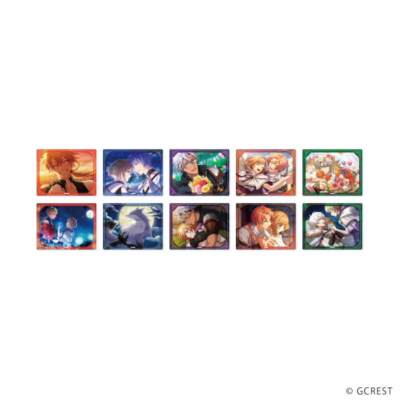 夢職人と忘れじの黒い妖精_アクリルカード04/月渡り BOX(全10種)(公式イラスト)【コンプリートBOX/10個入り】