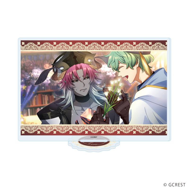 夢職人と忘れじの黒い妖精_アクリルスタンド41/プラチナ(公式イラスト)