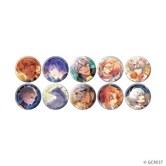 夢職人と忘れじの黒い妖精_(57mm)_ホログラム缶バッジ02/月渡り