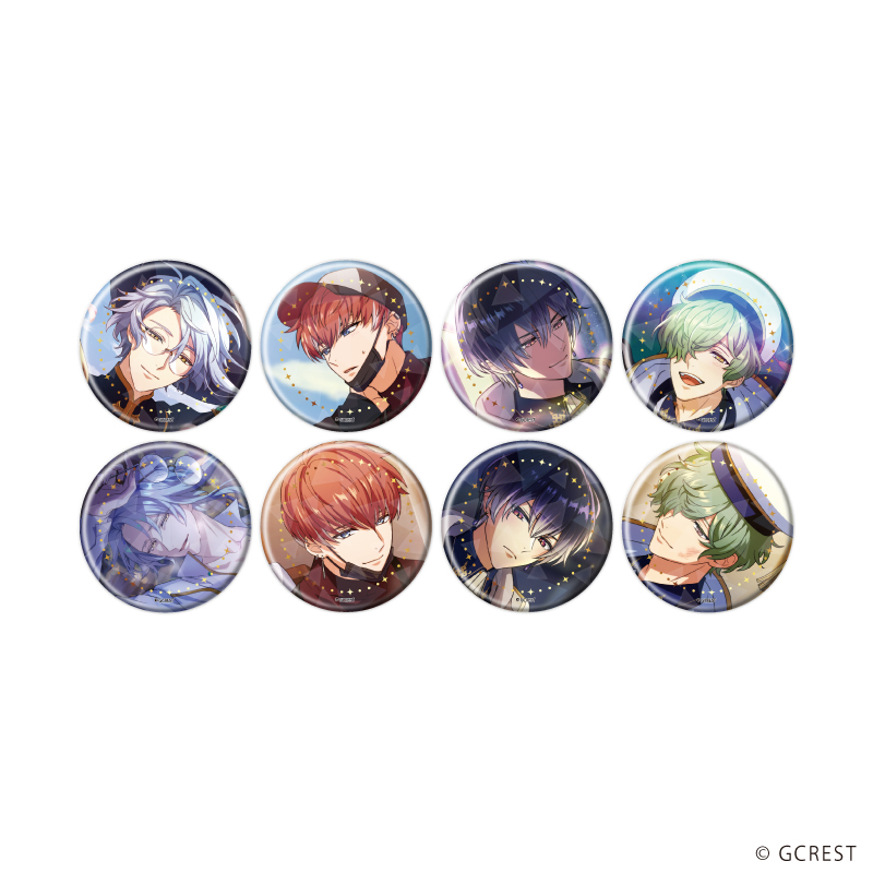 夢職人と忘れじの黒い妖精_(57mm)_ホログラム缶バッジ03/マギア・ゼミナール BOX(全8種)(公式イラスト)【コンプリートBOX/8個入り】