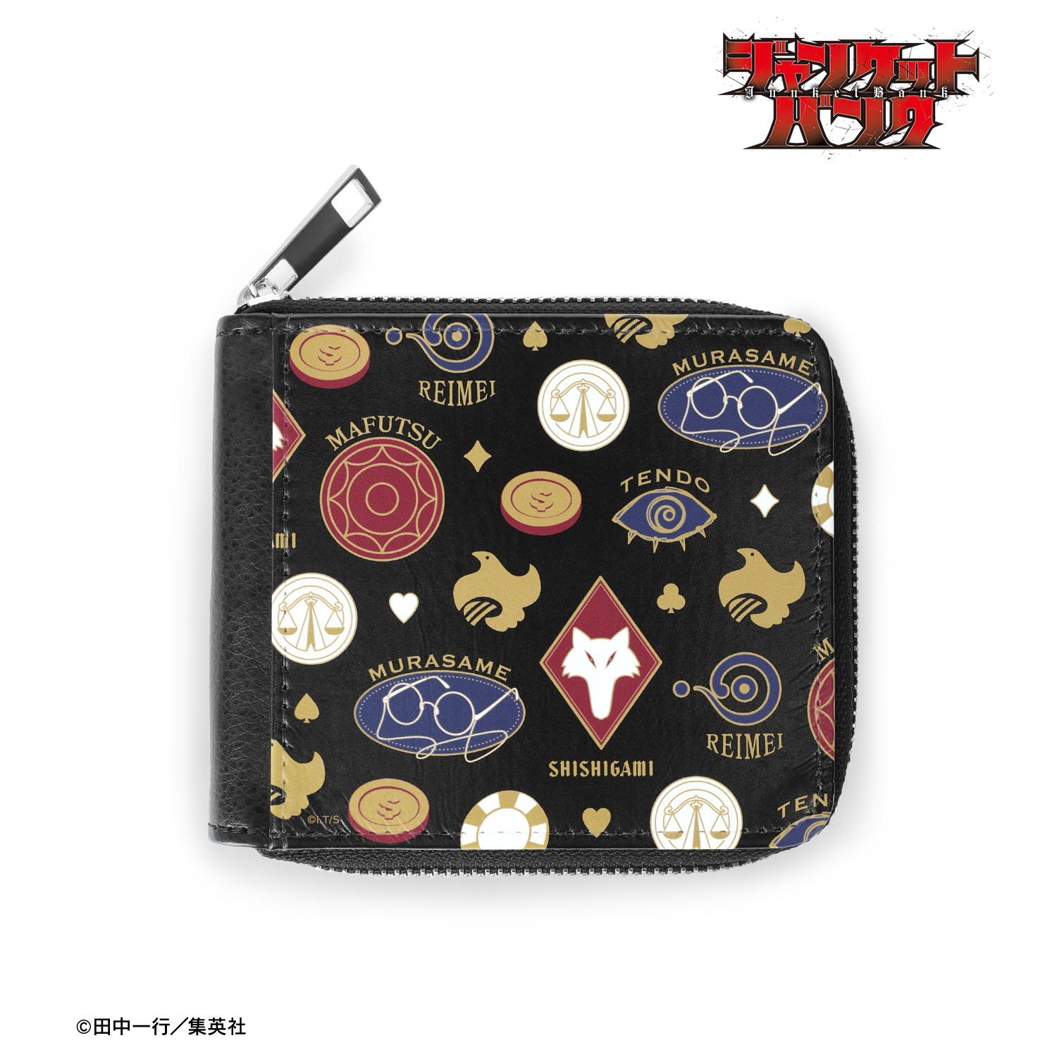 社*ダ様 ギャンブラー モチーフ柄 二つ折り財布 ジャンケットバンク ジャンケットバンク_ギャンブラー モチーフ柄 二つ折り財布 | 公式