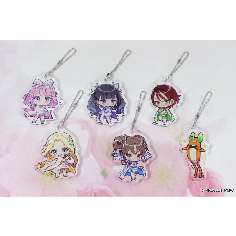 5つセット 前橋ウィッチーズ アクリルキーホルダー アクキー ミニキャラ 5つセット 前橋ウィッチーズ アクリルキーホルダー アクキー