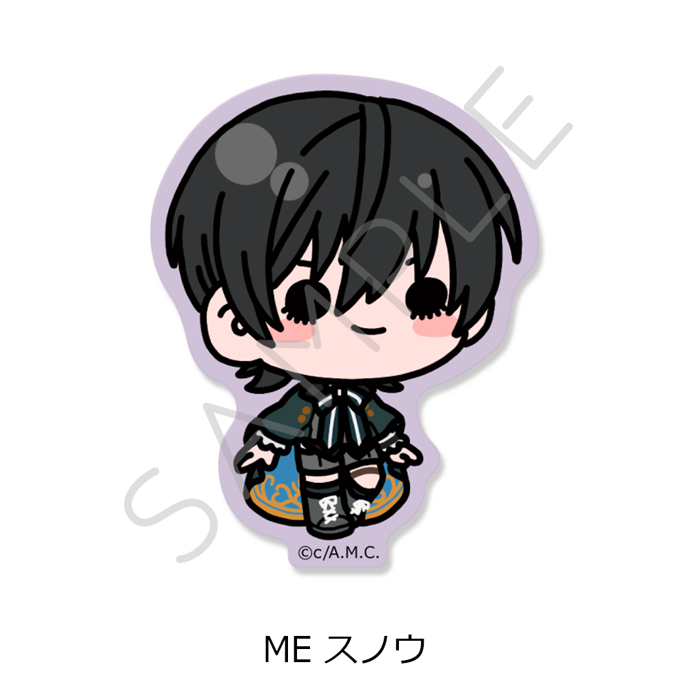 魔法使いの約束_クリアステッカー ME スノウ
