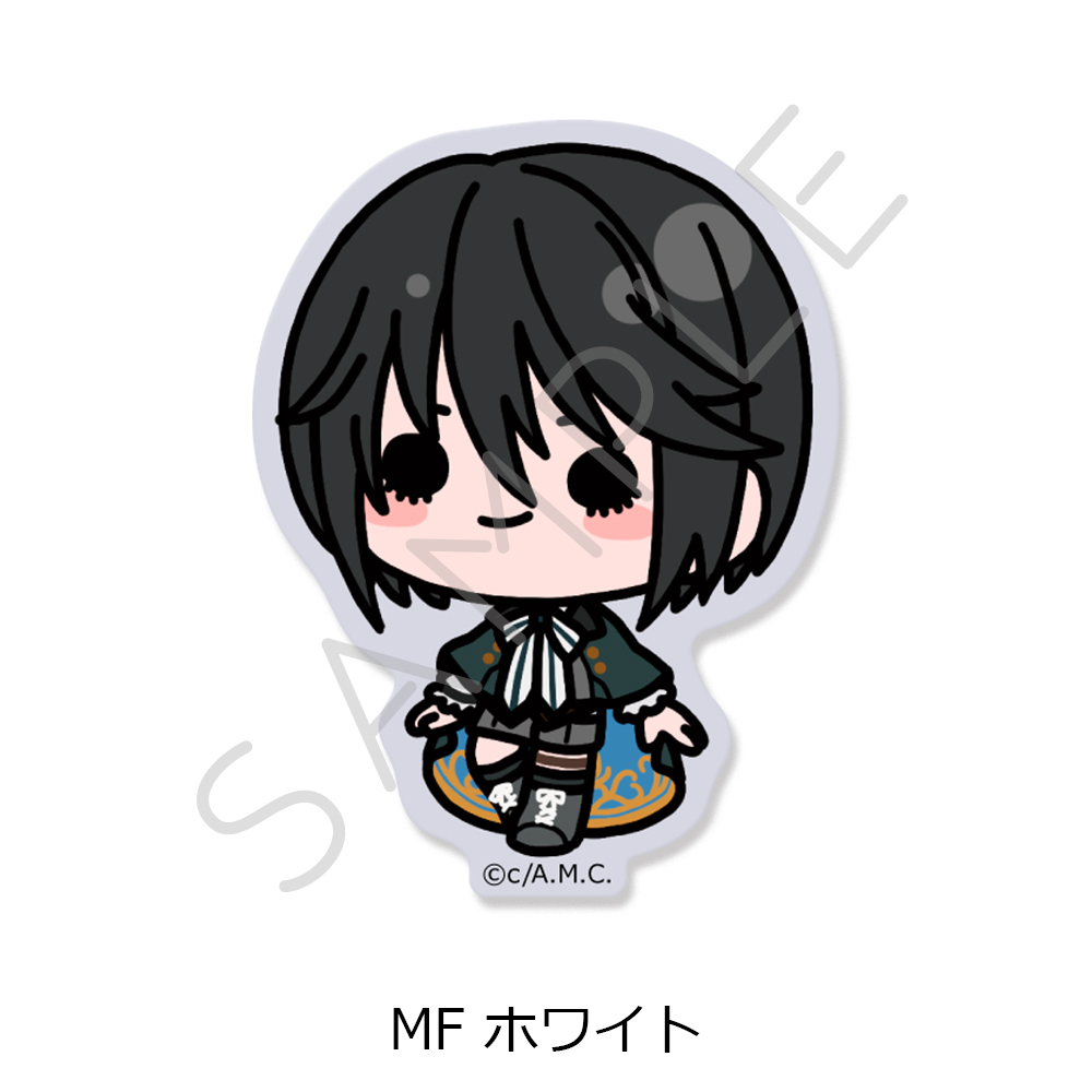 魔法使いの約束_クリアステッカー MF ホワイト