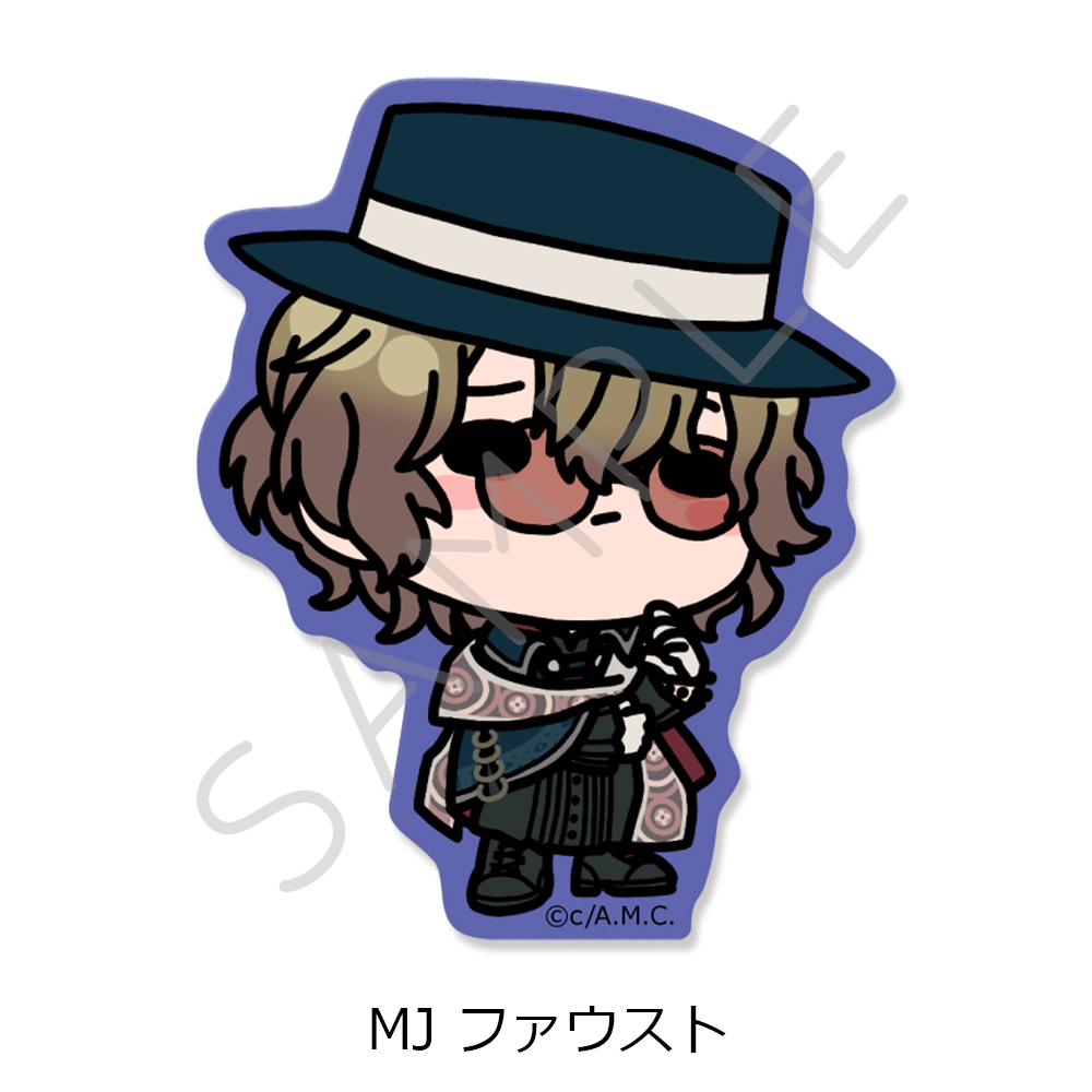 魔法使いの約束_クリアステッカー MJ ファウスト
