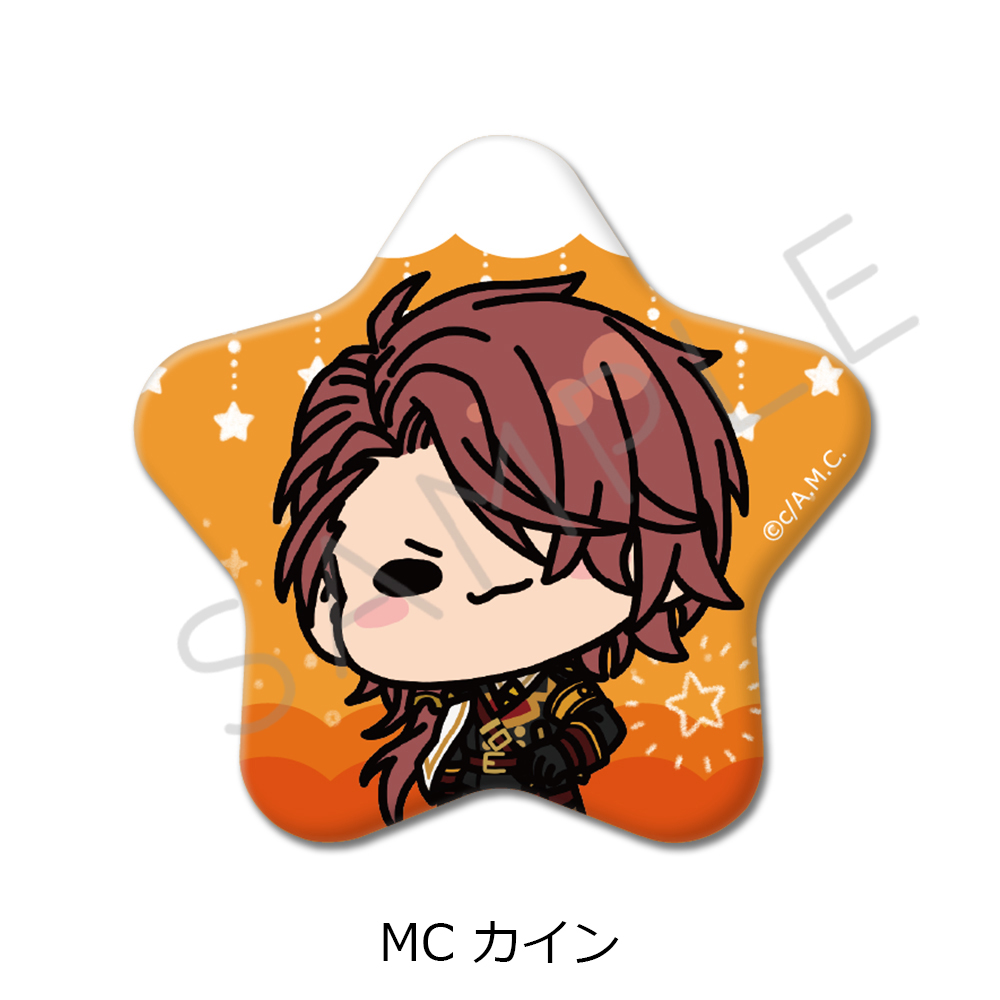 魔法使いの約束_星型缶バッジ MC カイン
