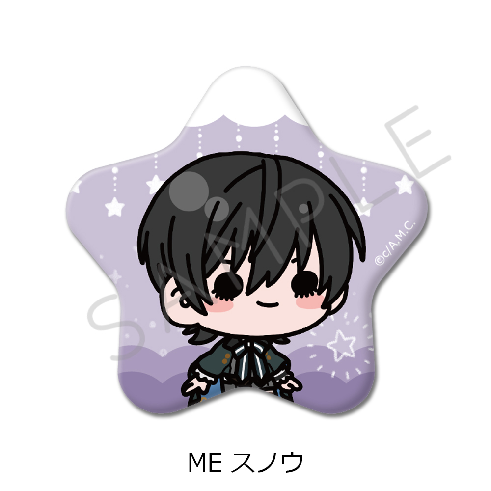 魔法使いの約束_星型缶バッジ ME スノウ